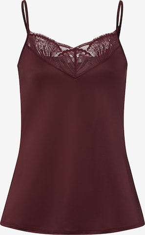 Hanro Slaapshirt 'Lilith' in Bruin: voorkant
