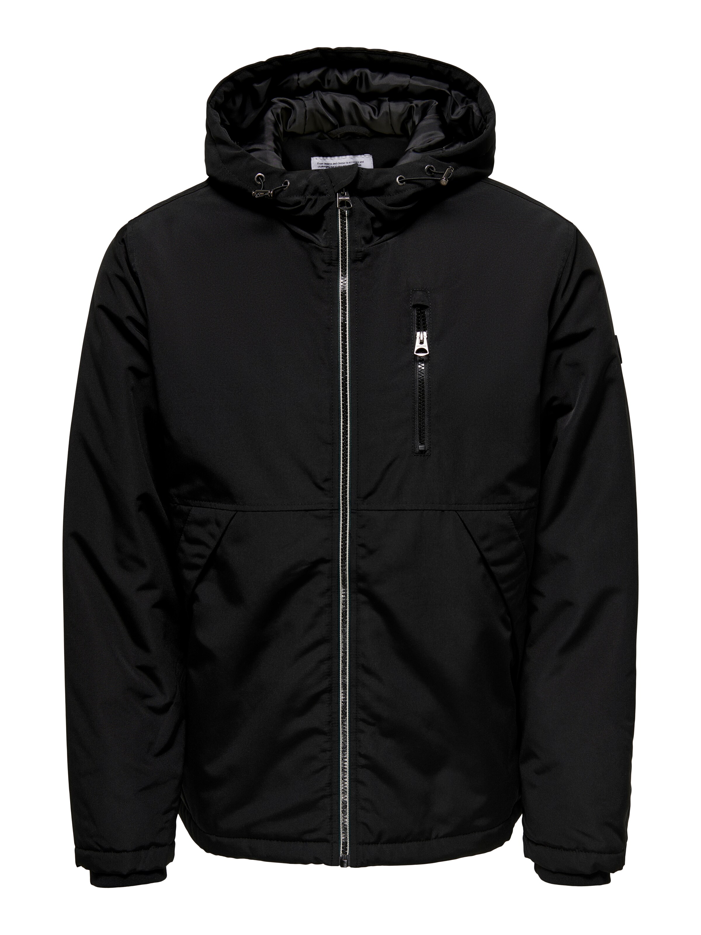 Only & Sons Tussenjas 'ONSJayden' in Zwart: voorkant