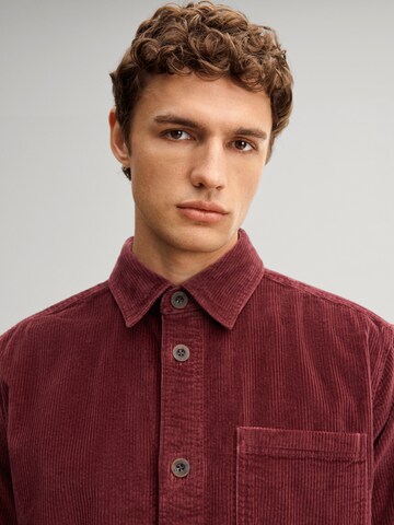 JOOP! Jeans Regular fit Business shirt in Red