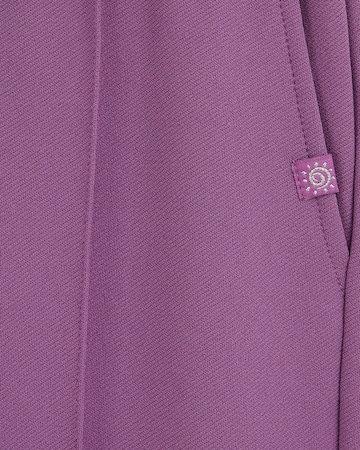 WE Fashion Широкий Штаны в Лиловый