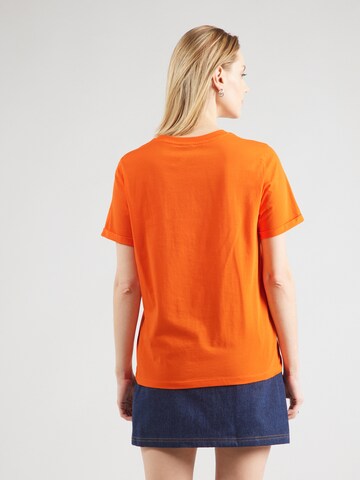 PIECES Shirt 'PCRIA' in Oranje