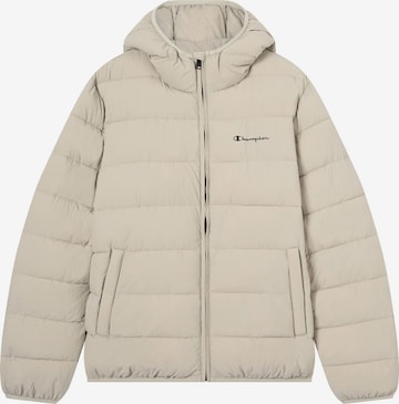 Champion Authentic Athletic Apparel - Chaqueta de invierno en beige: frente