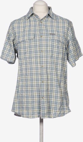 COLUMBIA Button Up Shirt in L in Blue: front