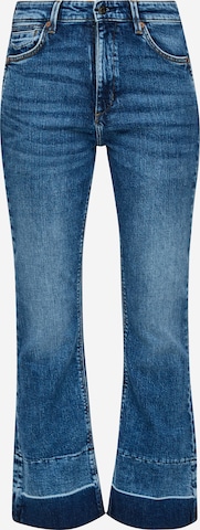 QS Flared Jeans 'Reena' i blå: forside