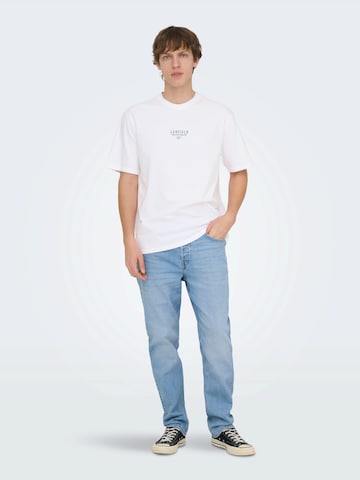 Only & Sons Shirt 'ONSGARFIELD' in White