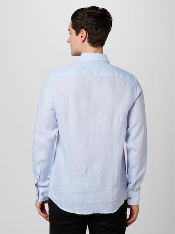 bugatti - Ajuste regular Camisa en azul