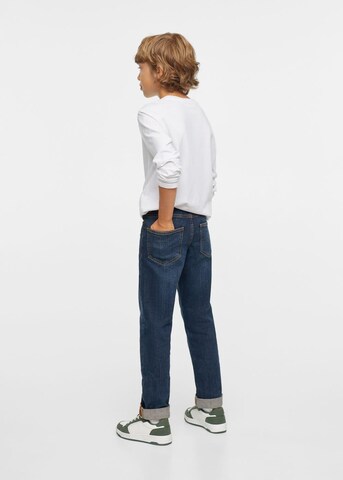 MANGO KIDS Regular Jeans in Blau