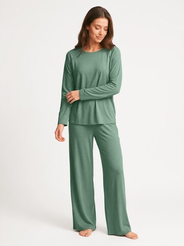 CALIDA Pyjamahose 'DEEPSLEEPWEAR Balancing'‌ in Grün