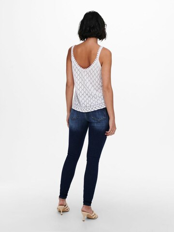 ONLY - Skinny Vaquero en azul