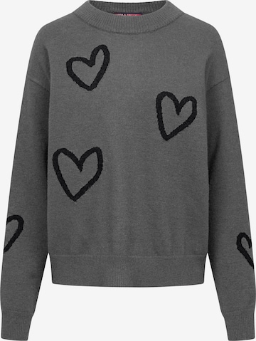 Frieda & Freddies NY Sweater in Grey: front