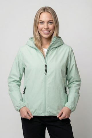 alife & kickin Between-Season Jacket 'SolveidAK A' in Green: front