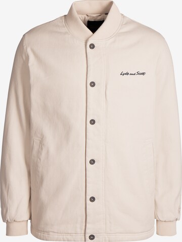 Lyle & Scott Between-Season Jacket in Beige: front