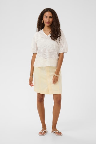 Cream Blouse in White