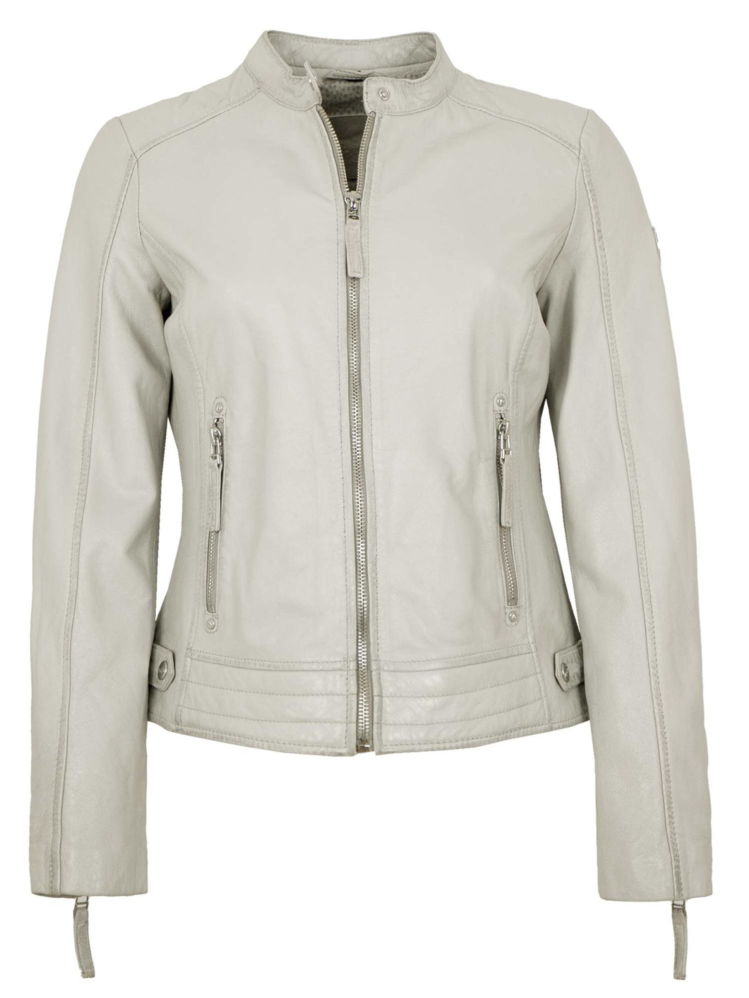 Mauritius Übergangsjacke in Silber: Vorderseite