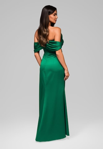 Ombre Evening dress 'Fabiola' in Green