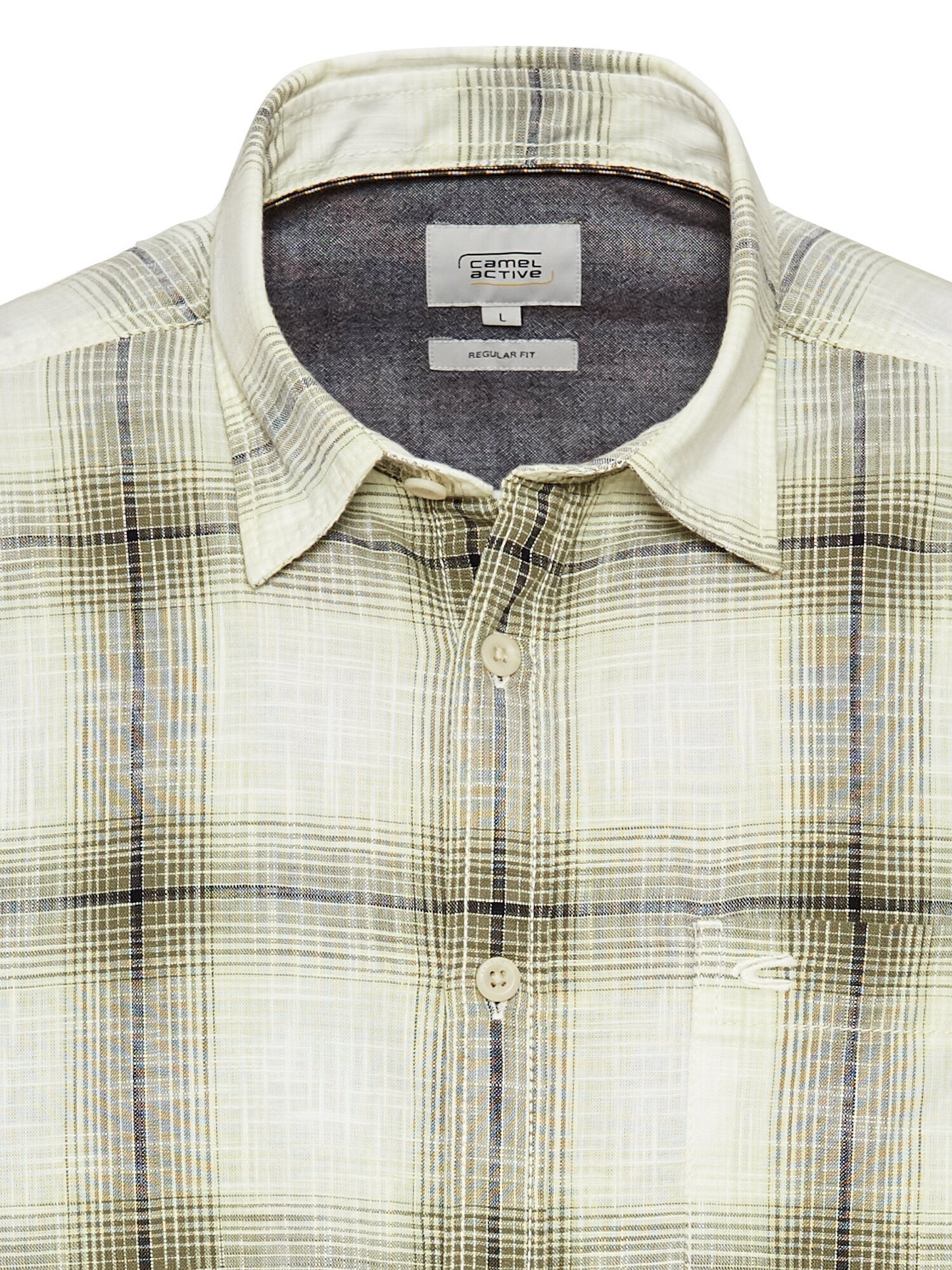 CAMEL ACTIVE Regular fit Button Up Shirt in Green