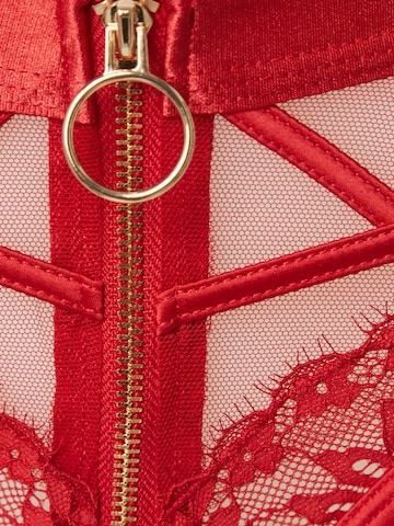 Slip 'Sable Hi Braz' di Hunkemöller in rosso