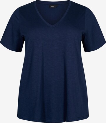 Zizzi - Camiseta 'Mbrea' en azul: frente