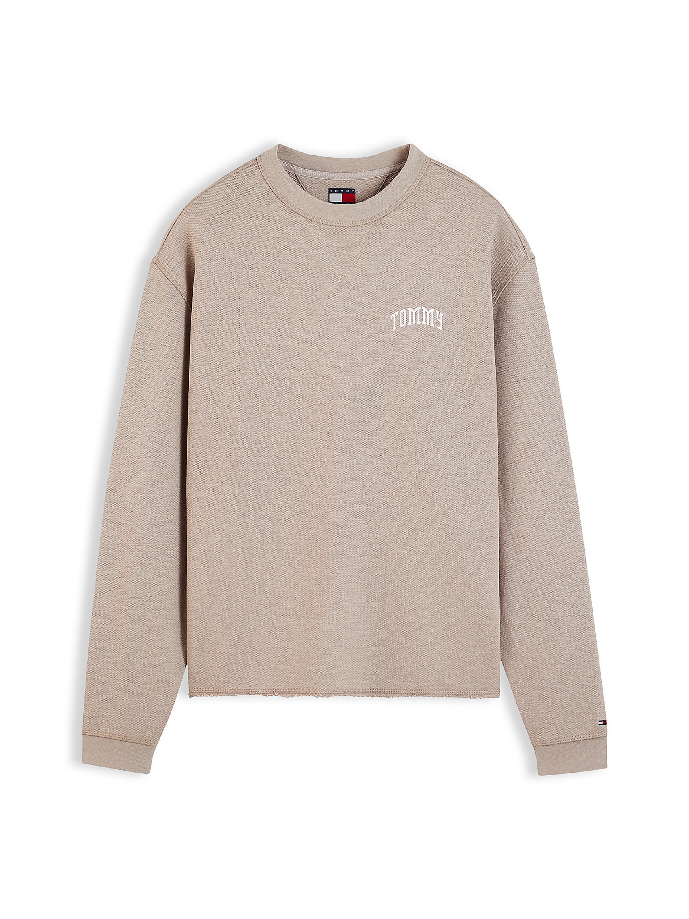 Tommy Jeans Sweatshirt in Grey: front