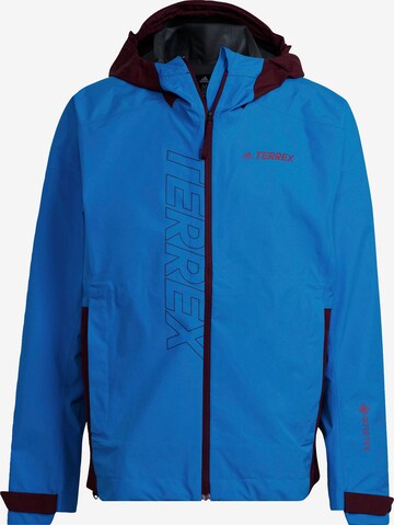 Veste outdoor ADIDAS TERREX en bleu : devant