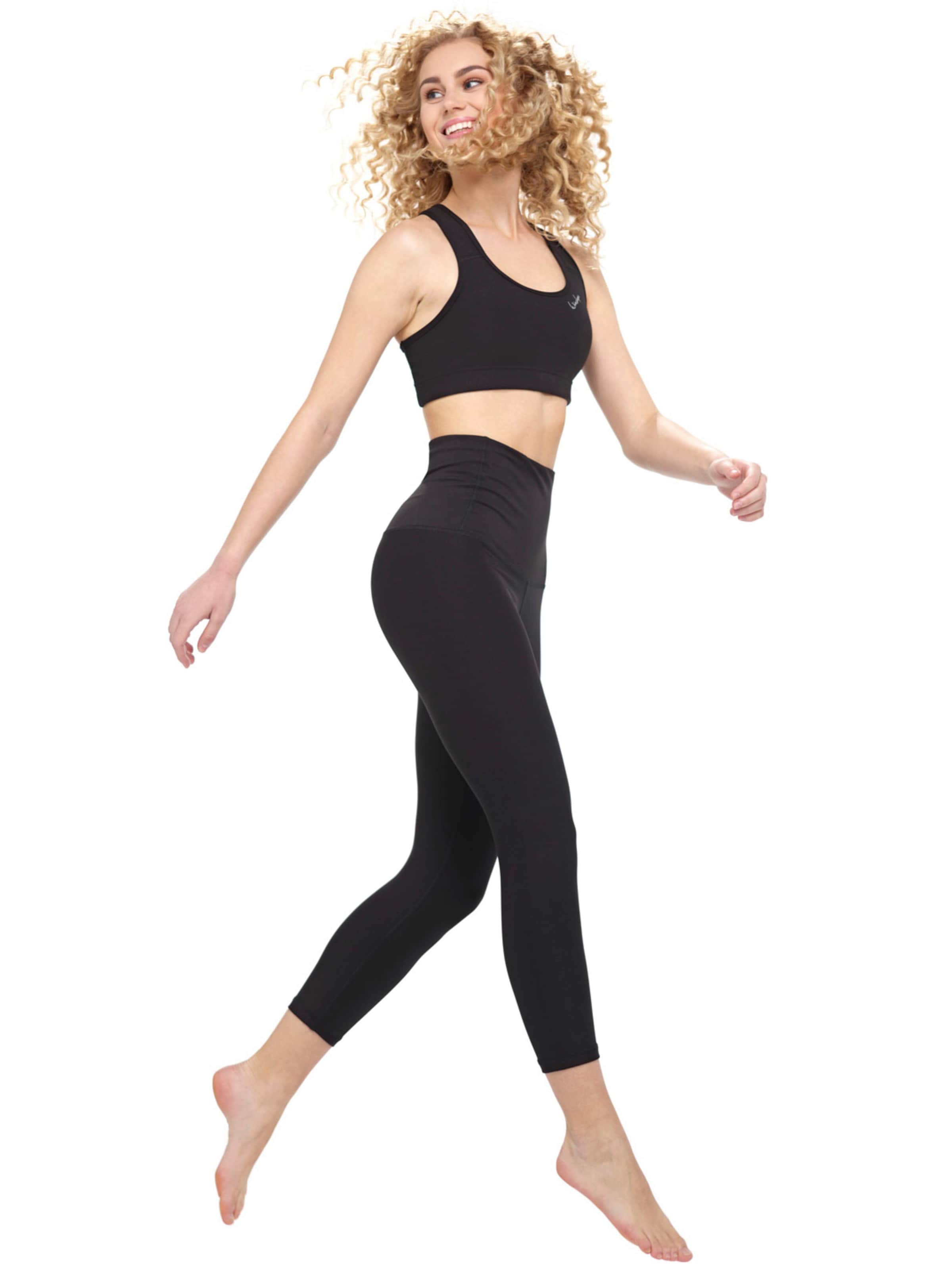 Bustieră Sutien sport 'SB102C' de la Winshape pe negru