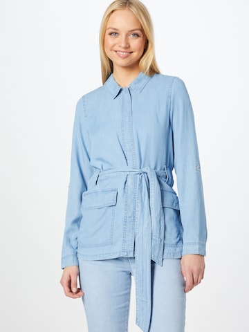 Veste mi-saison 'LILIANA' VERO MODA en bleu : devant