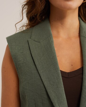 WE Fashion Жилет от костюма в Зеленый
