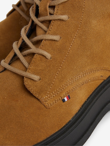 TOMMY HILFIGER Lace-Up Boots in Brown