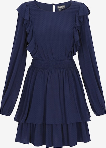 DreiMaster Vintage - Vestido em azul: frente