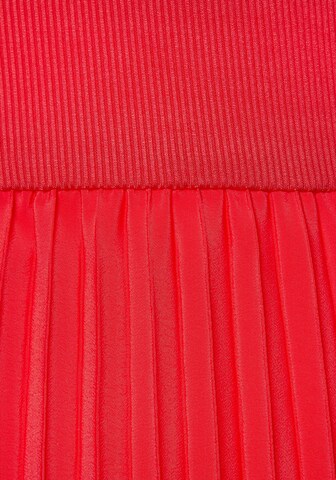 LASCANA Kleid in Rot