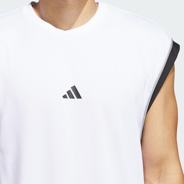 ADIDAS PERFORMANCE Performance shirt 'All-World' in White