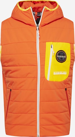 NAPAPIJRI Vest 'A-HURON' i orange: forside