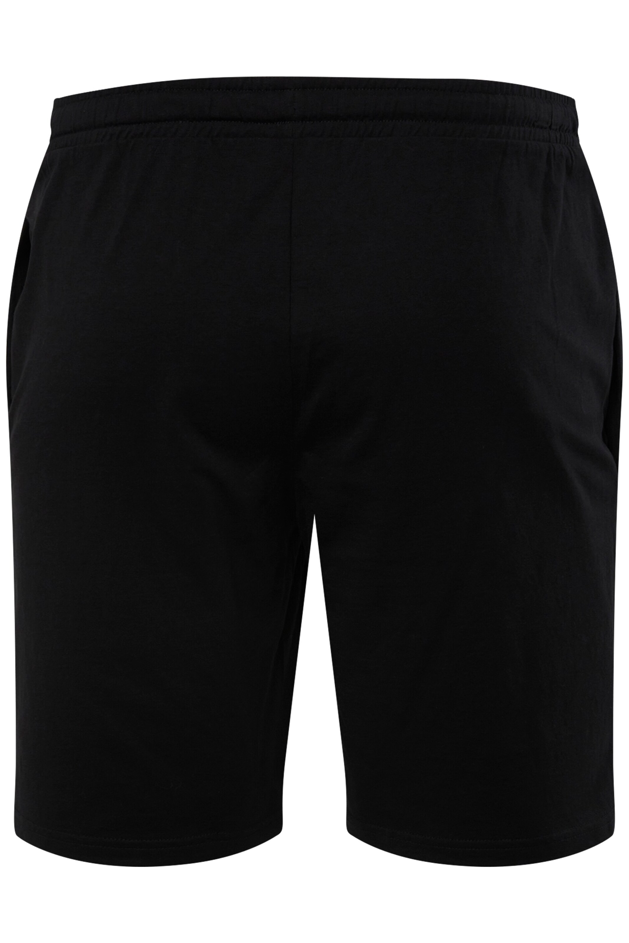 Men Plus Pyjama kort in Zwart