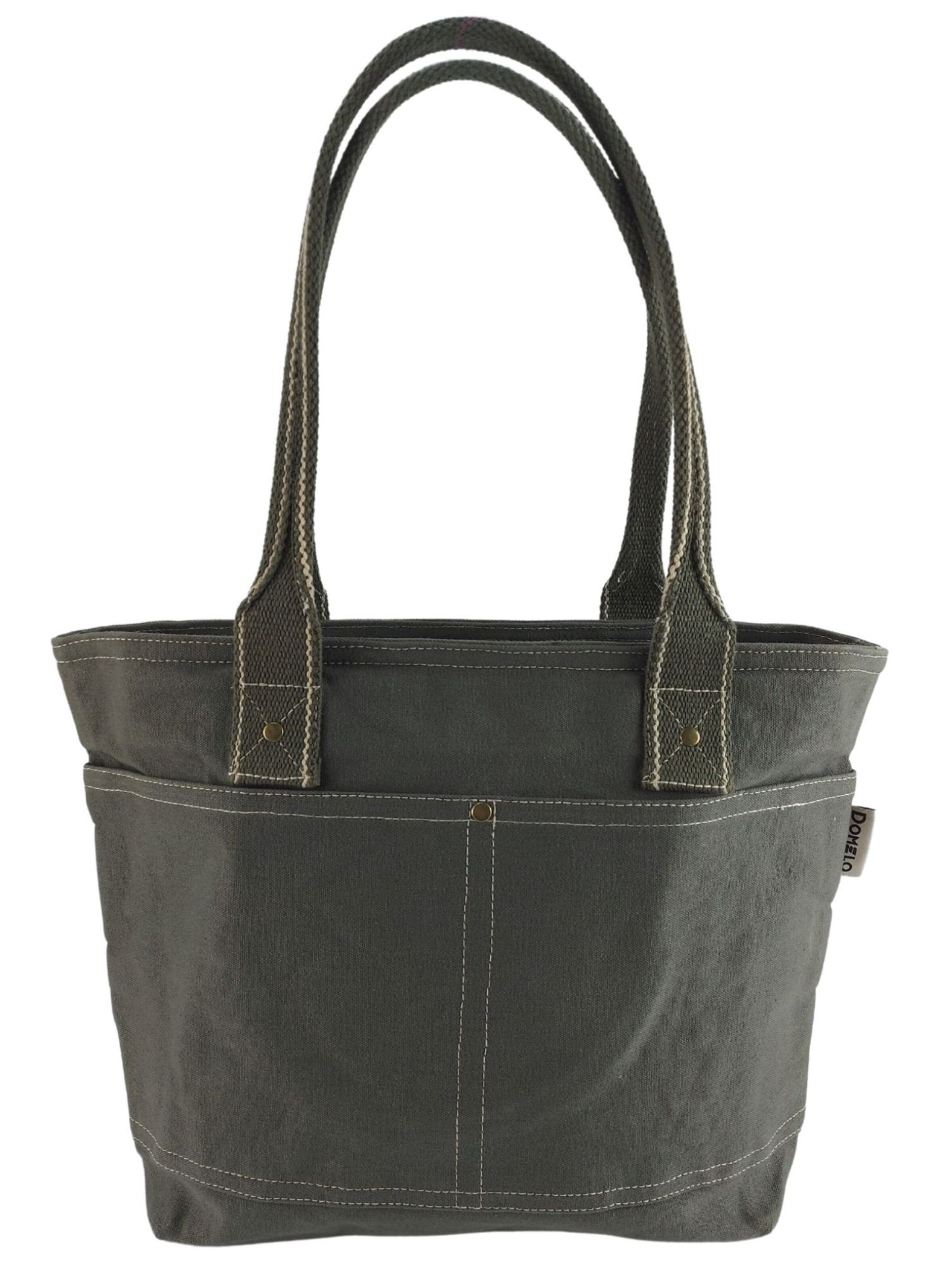 DOMELO Shopper 'Domelo' in Grün: Vorderseite