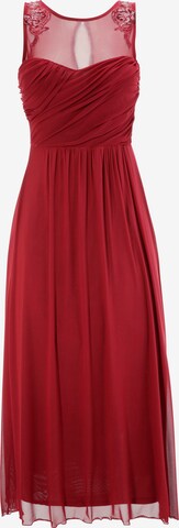 MELROSE Evening Dress in Red: front