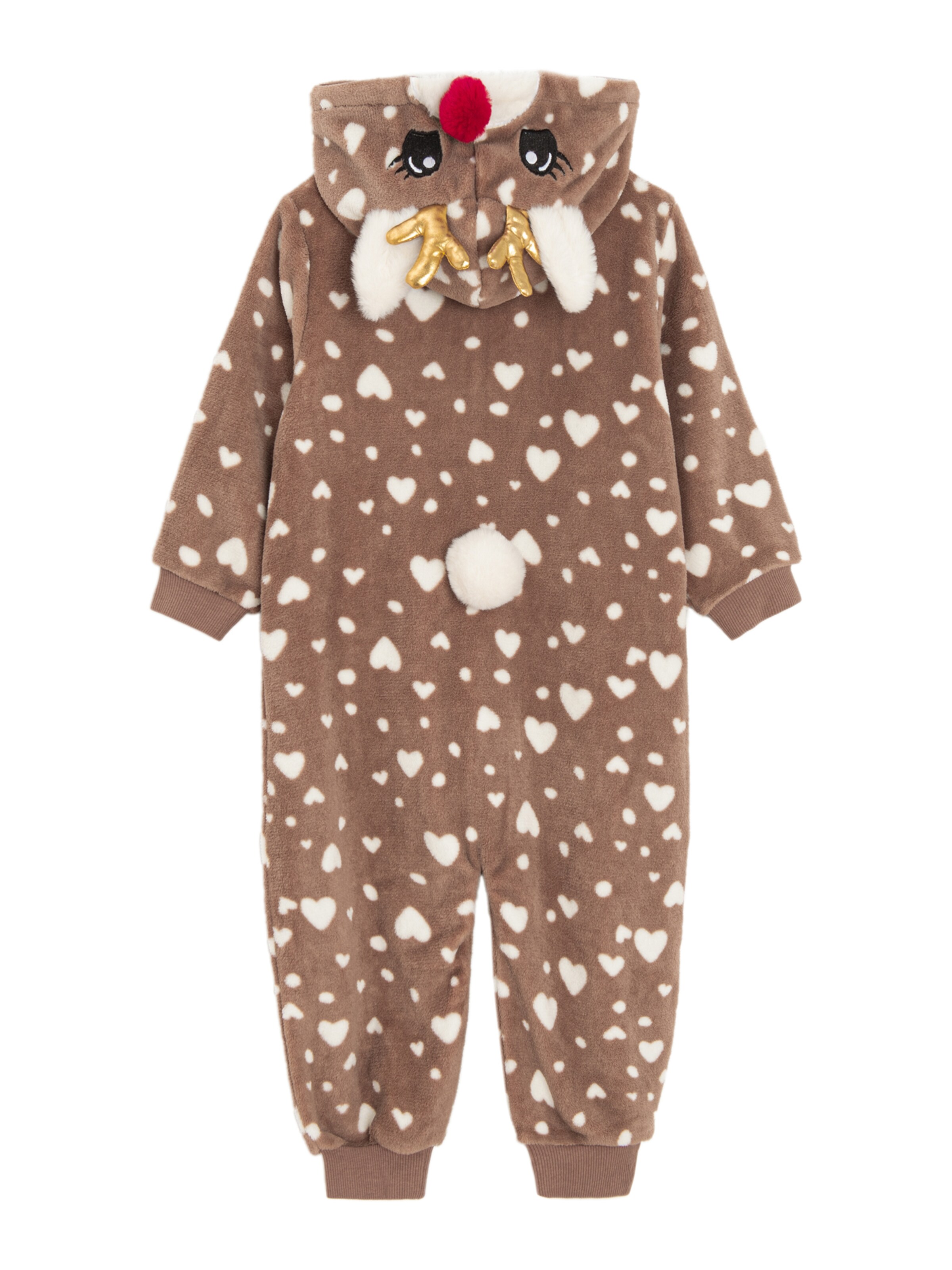 Ensemble Cool Club en marron : derrière