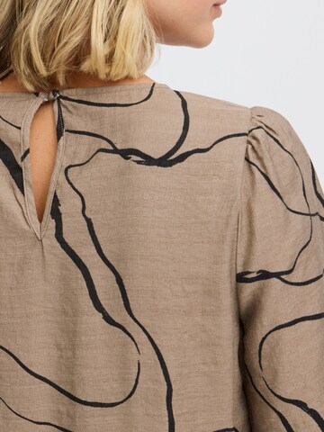 Camicia da donna 'Ariana' di Fransa in marrone