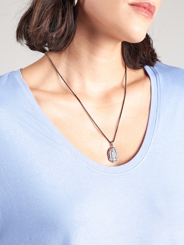 T-shirt 'PCALICE' PIECES Curve en bleu