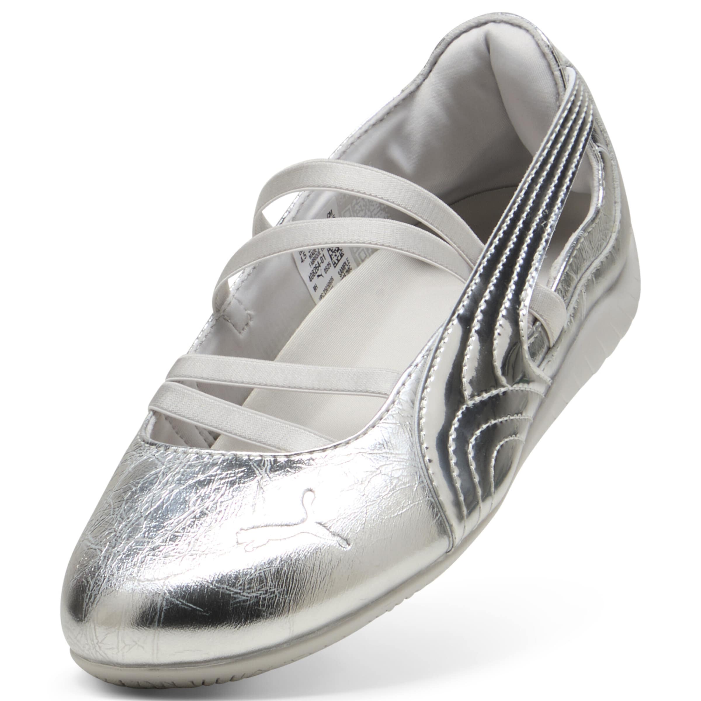 Baskets basses 'Speedcat' PUMA en argent