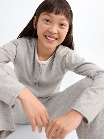 MANGO KIDS Knit cardigan 'EMMA' in Grey