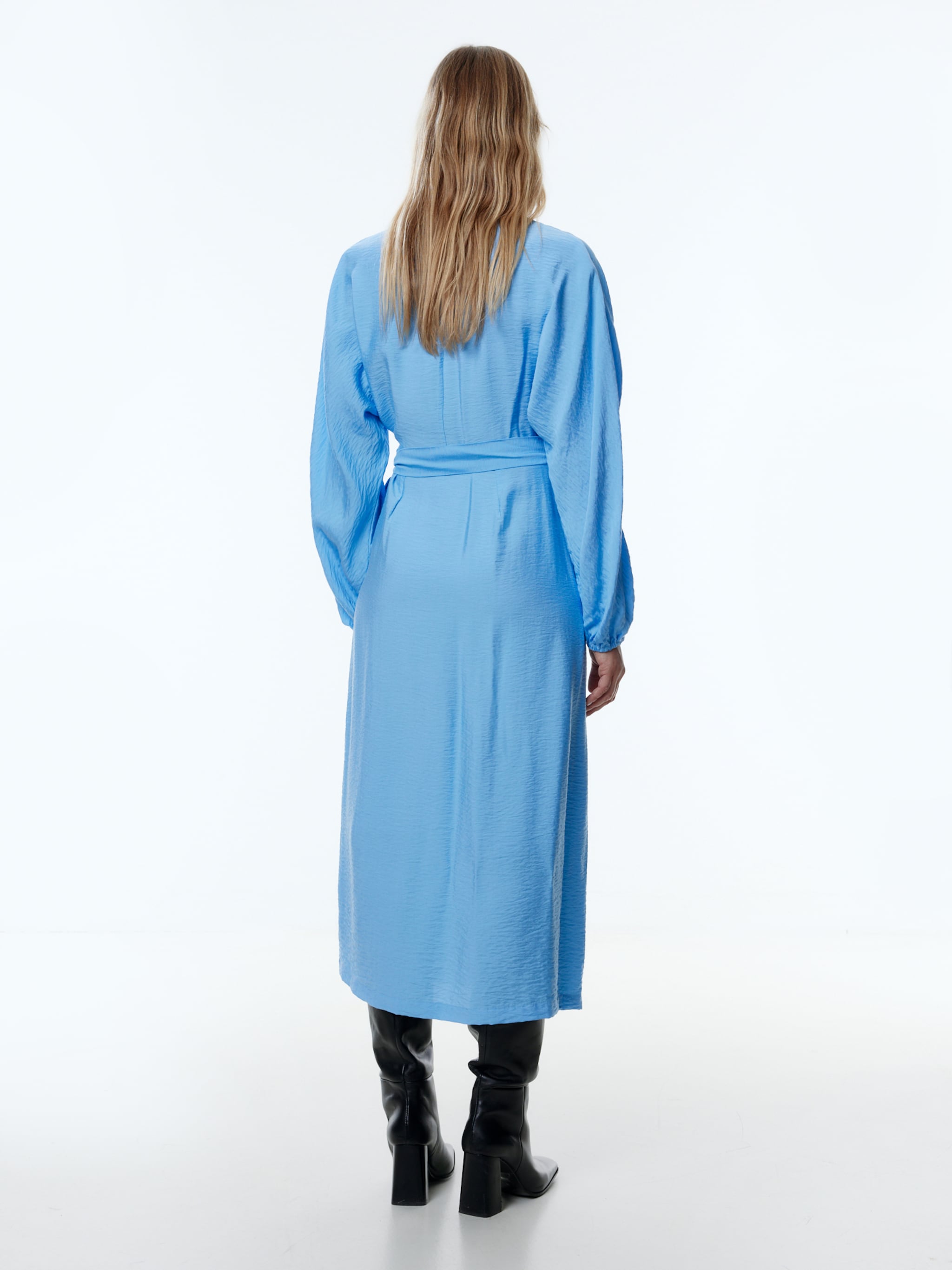 EDITED Producten Jurk 'Oceane' Blauw