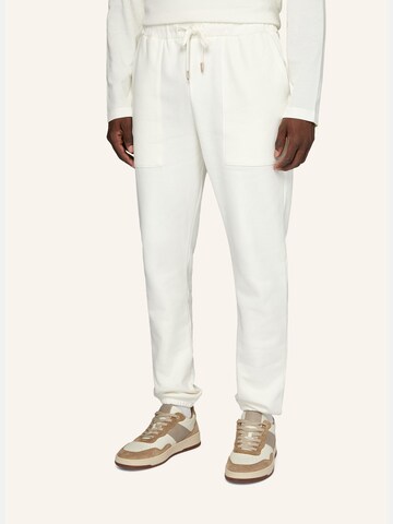 Boggi Milano Slimfit Hose in Weiß: Vorderseite