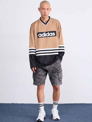 ADIDAS ORIGINALS - Camiseta 'HCKY' en marrón