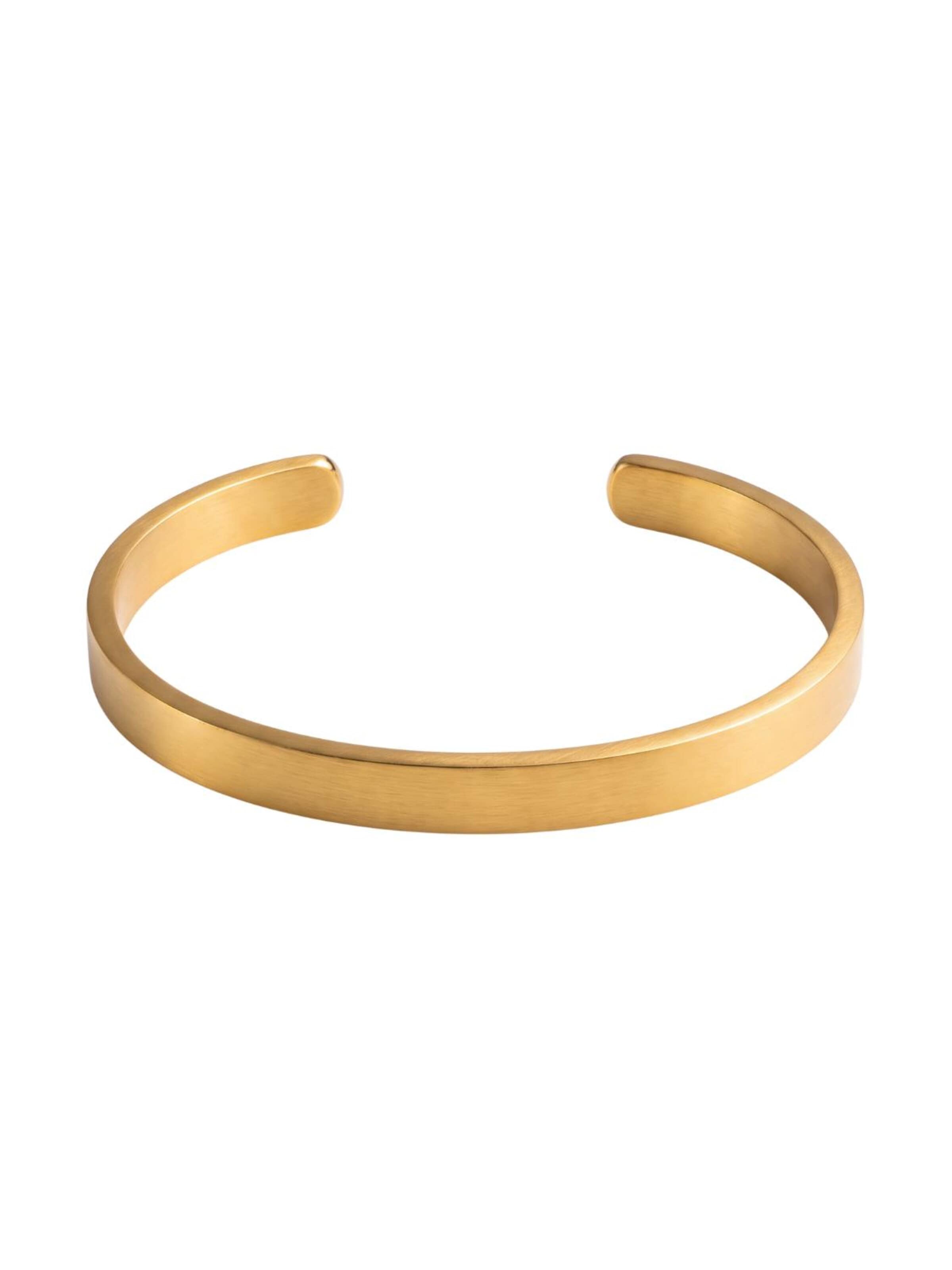 Eternal Bracelet 'Minimal' in Gold: front