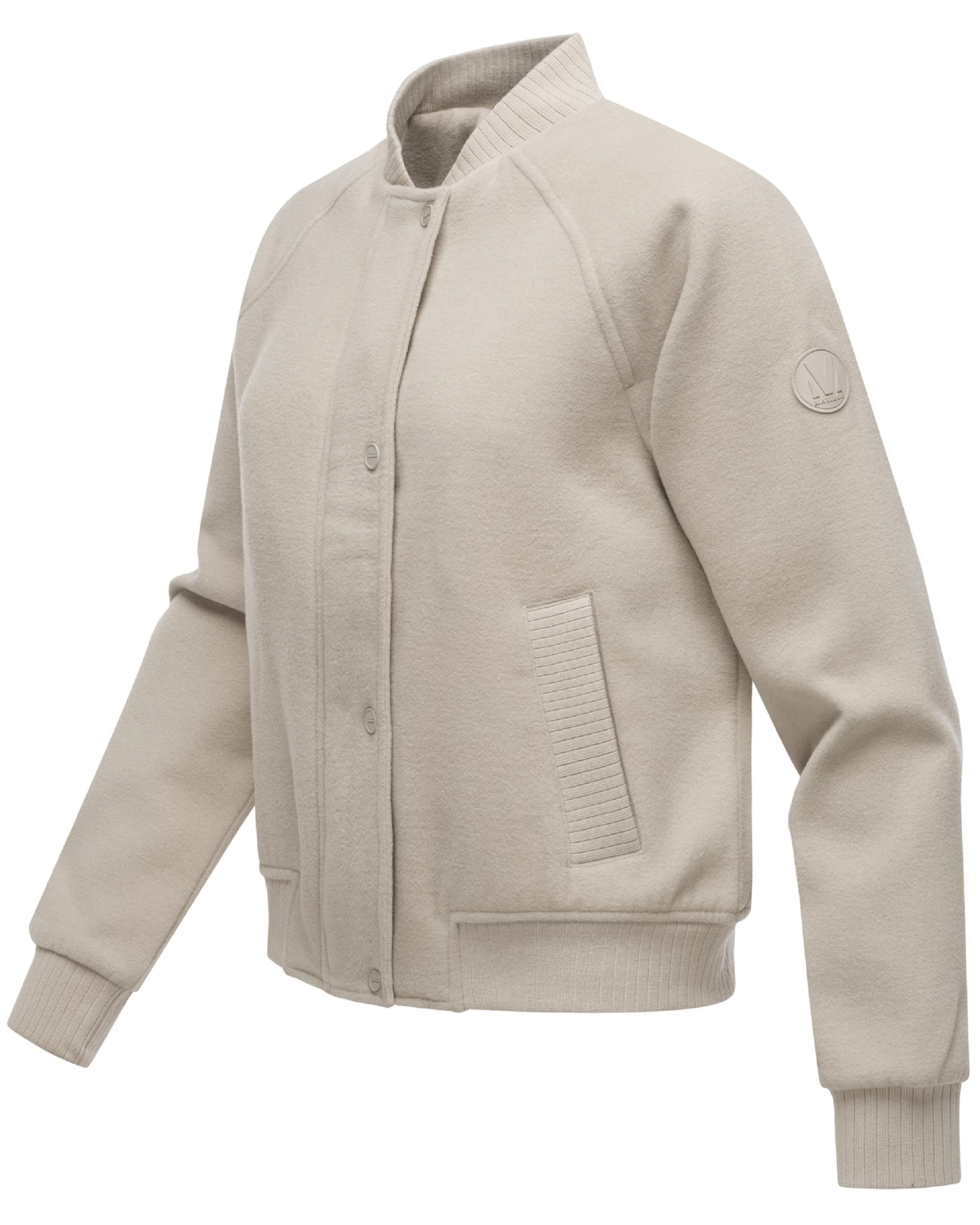 MARIKOO Φθινοπωρινό και ανοιξιάτικο μπουφάν 'Zunaa 16' σε γκρι