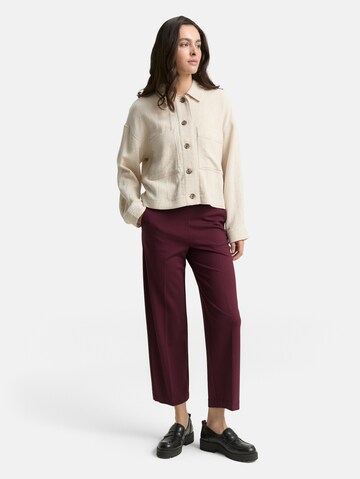 TOM TAILOR Regular Hose 'MIA' in Rot