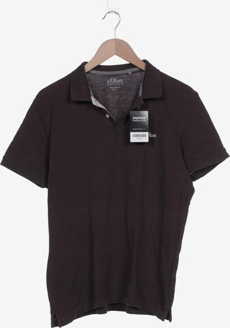 s.Oliver Poloshirt L in Braun: predná strana