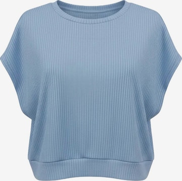 No Matter What T-Shirt in Blau: Vorderseite