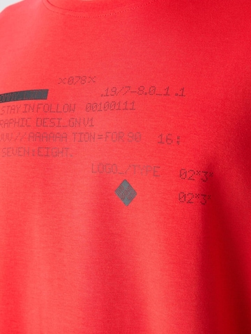 Tommy Life Tričko – červená