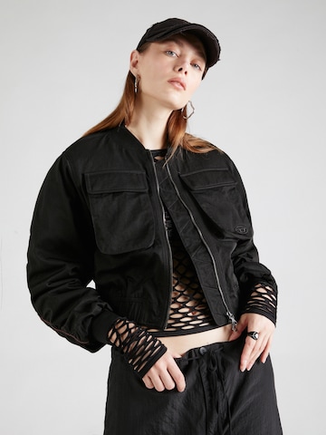 DIESEL Between-Season Jacket 'G-KHLO' in Black: front